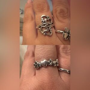 Avery Silver Ornate Ring